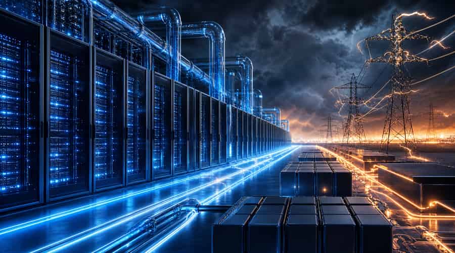 Delta Electronics says AI data centers now need power as much as chips