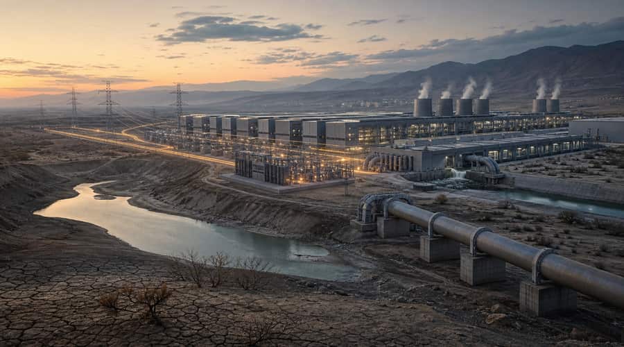 AI's data center footprint is becoming a country-sized constraint