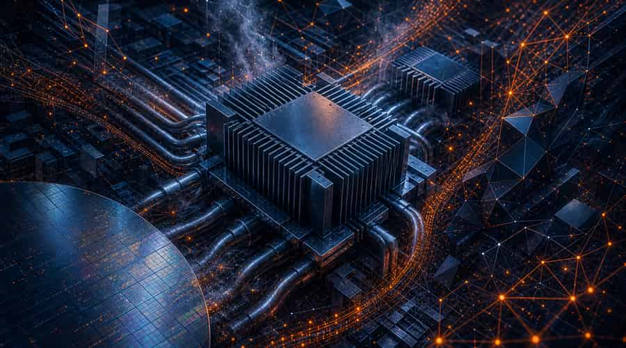 Chip stocks learned that the AI trade still answers to rates