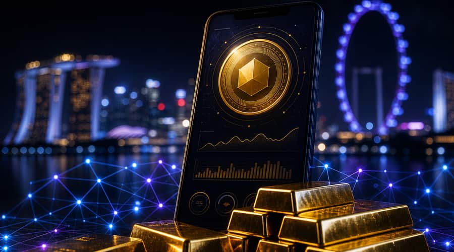 DBS is bringing tokenized physical gold to retail banking customers in Singapore