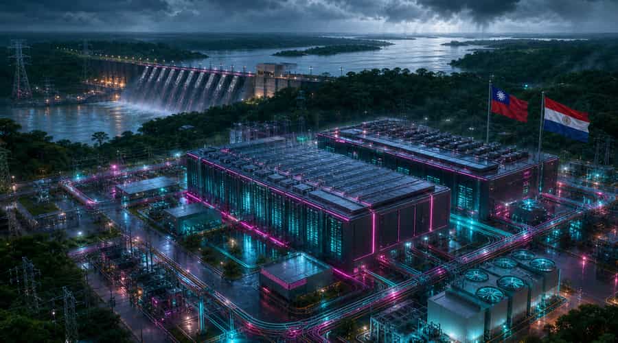 Taiwan is using a $200 million data center to keep its last South American ally