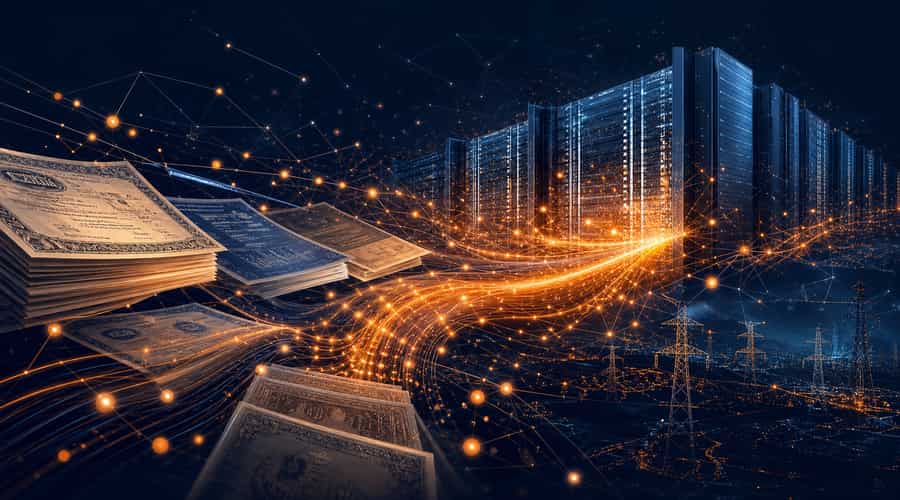 AI financing is now large enough to move public markets
