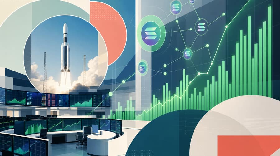 SpaceX's Nasdaq debut turned Solana into the dominant venue for tokenized stock trading