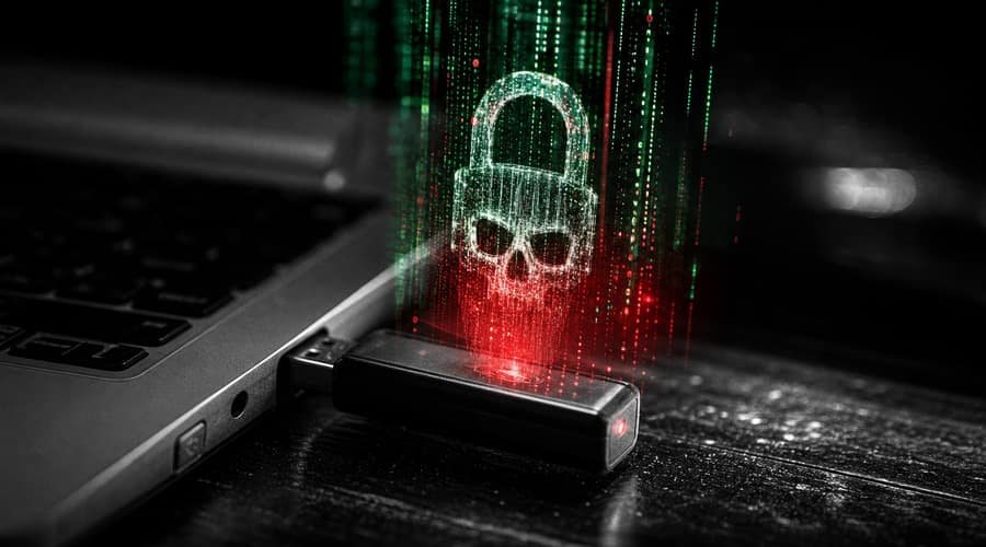A USB stick is all it takes to empty your crypto wallet right now