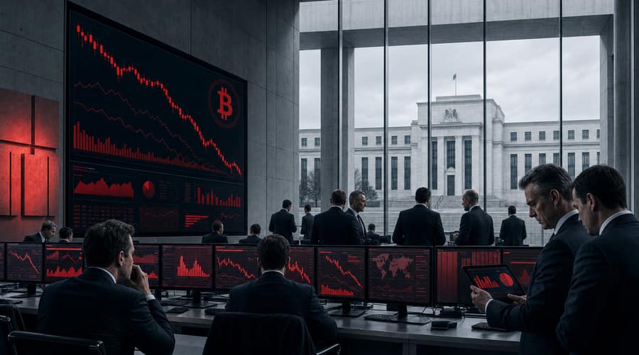 Bitcoin ETFs shed $4.4 billion in 13 days as the Fed's rate pivot redraws the institutional trade
