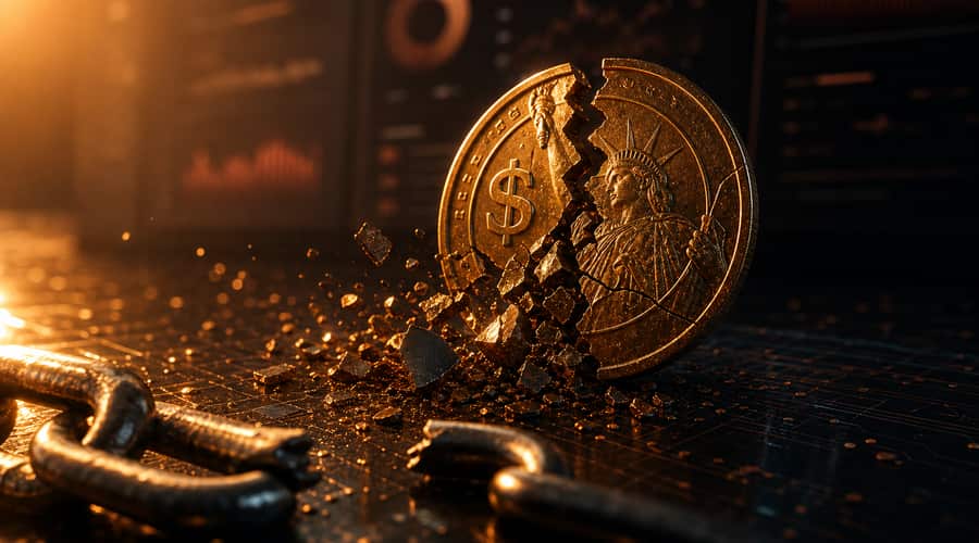 A single vendor termination just wiped 88% off a stablecoin that called itself institutional-grade