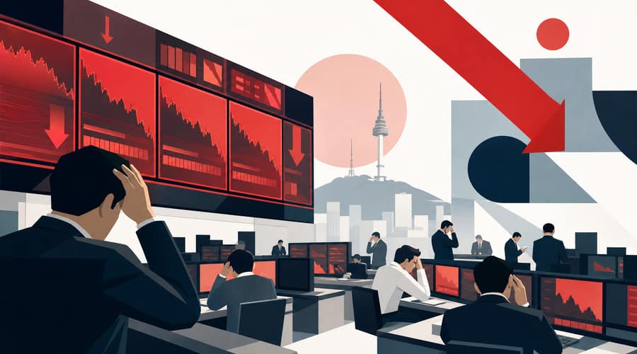 A single Broadcom guidance miss sent South Korea's stock market into circuit-breaker territory and exposed how much the AI trade depends on perfection