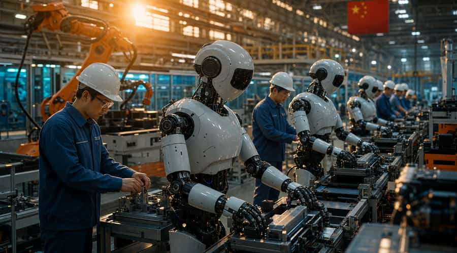 China is turning humanoid robots into an industrial assembly line and the rest of the world is watching
