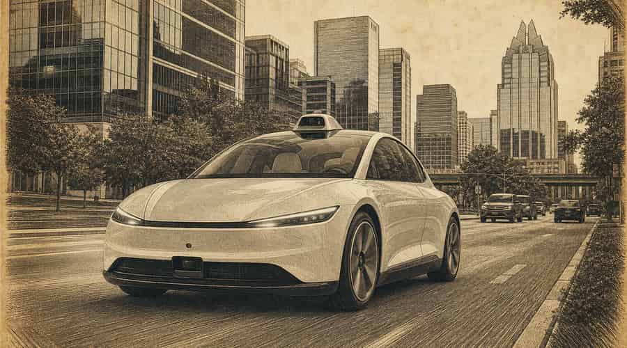 Tesla rolls its controlless Cybercab onto Austin streets and the robotaxi race just got real