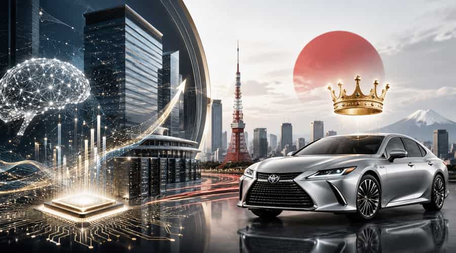 SoftBank's AI bet is testing Toyota's hold on Japan's market crown