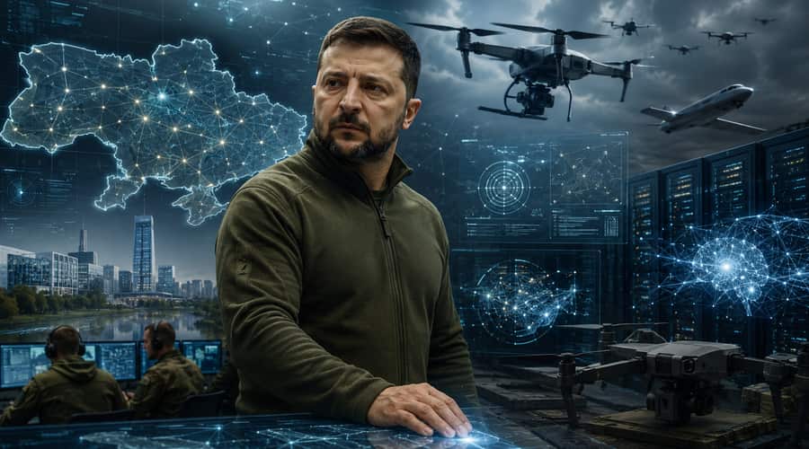 Zelenskyy wants Silicon Valley AI inside Ukraine's drone war