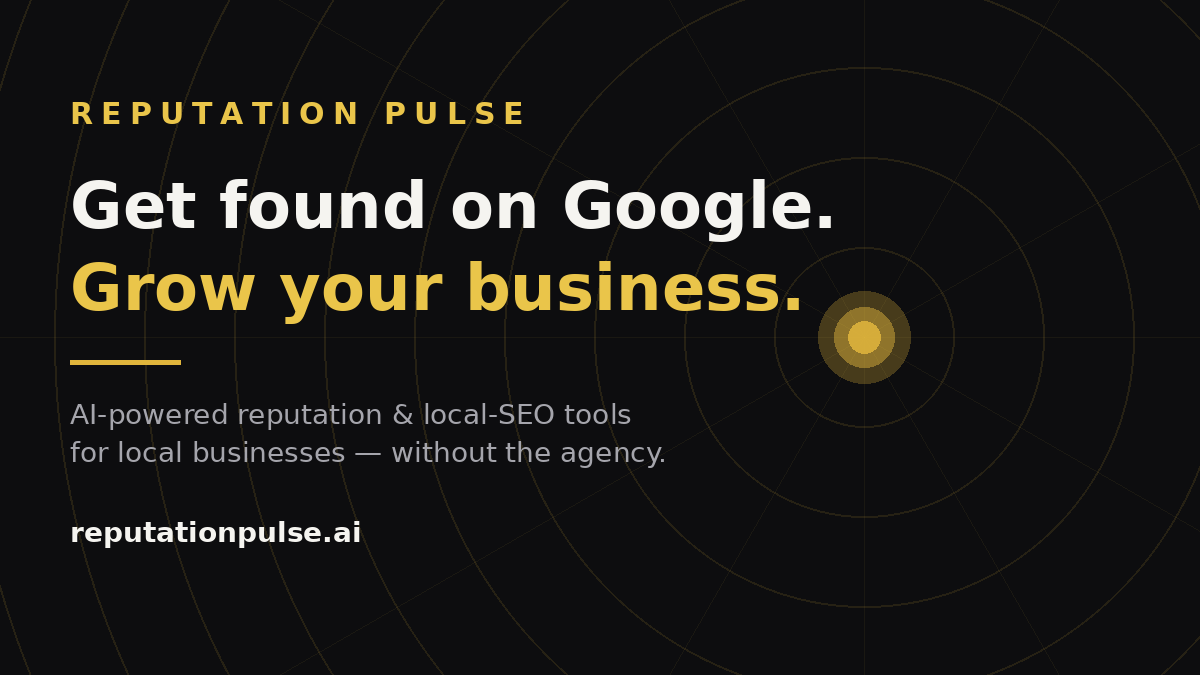 Reputation Pulse Puts Enterprise-Grade Reputation Tools Within Reach of Local Businesses