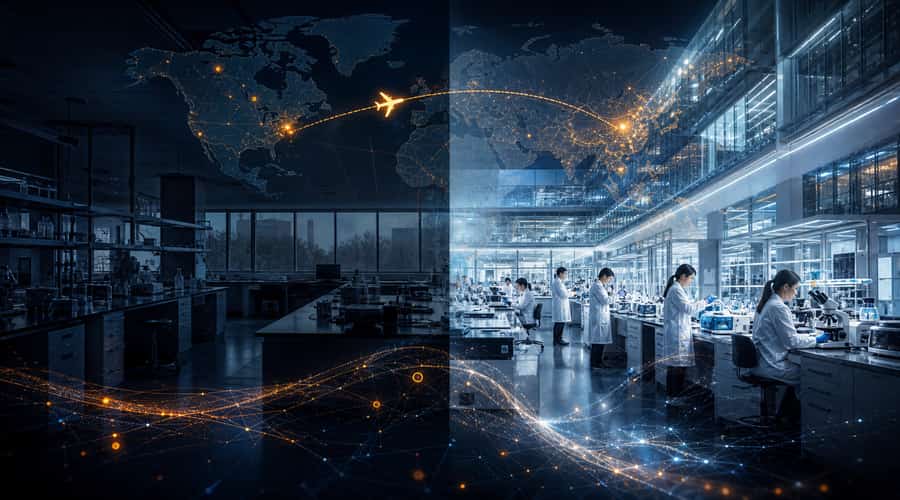 Ten scientists left the US and UK for China so far in 2026, and a Nobel winner leads the list