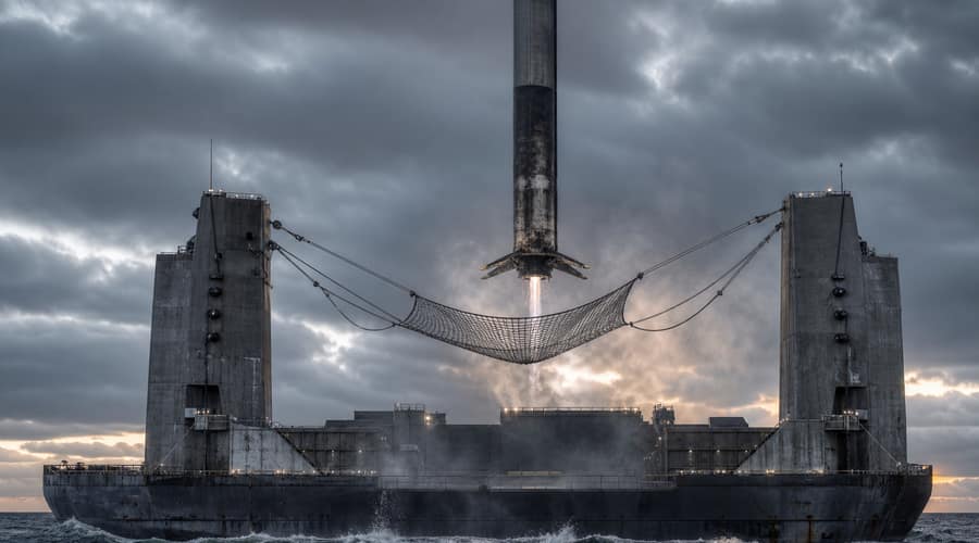 China's Net-and-Cable Rocket Catch Reignites the Race Against SpaceX
