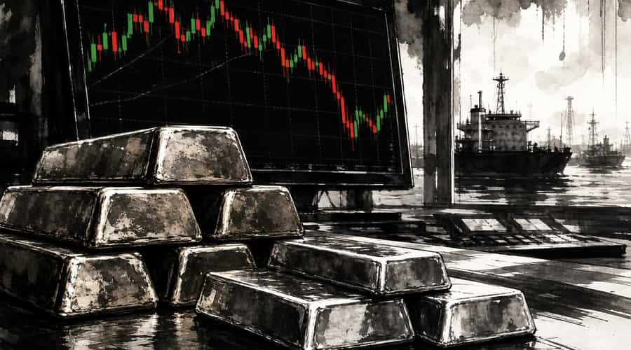 Gold Is Falling While Missiles Fly Over the Strait of Hormuz
