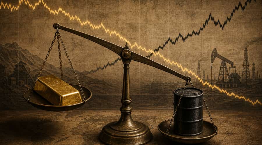 Gold Falls 25% From Its Record Even as Iran and the US Trade Strikes