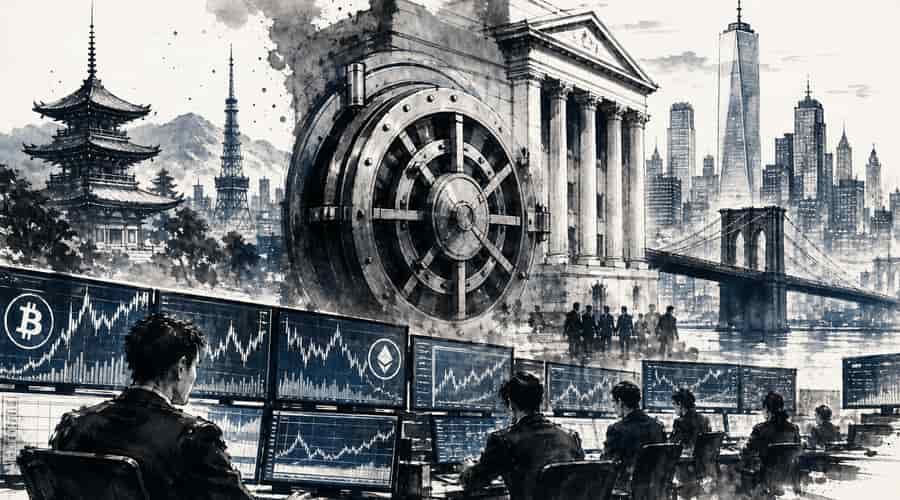 SBI Holdings alone writes a 76 million dollar check to Wall Street's crypto exchange bet