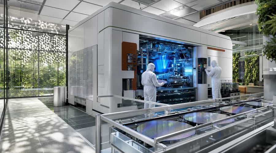 Intel Ships the First High Volume Chips Made With ASML's Next EUV Tool