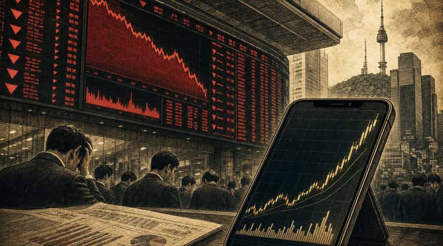South Korea's Leveraged Stock Crash Wiped Out a Generation of Young Traders