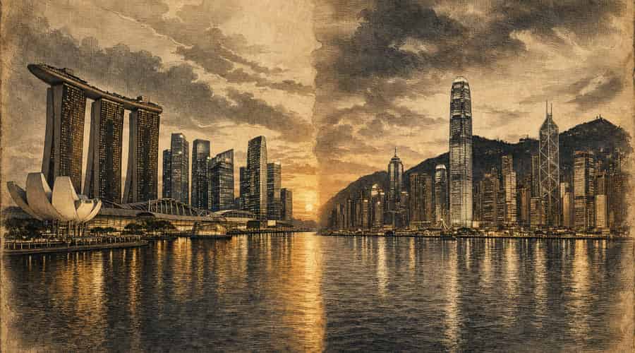 Singapore Weighs Hedge Fund Tax Relief as Hong Kong Fights to Win Back Wealth