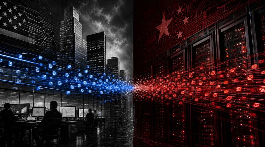 US Companies Now Run Nearly Half Their AI Traffic on Chinese Models
