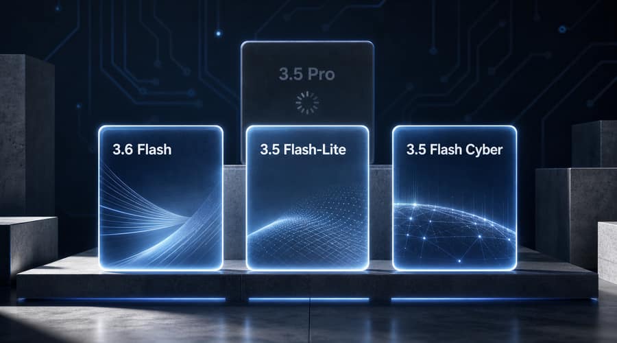 Google released three Gemini models in one day while its flagship is still stuck in testing