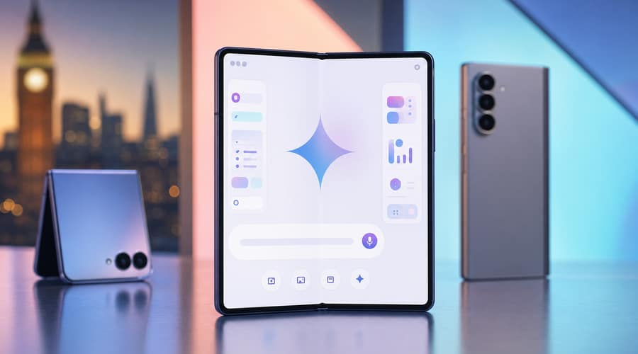 Samsung launches three foldables at once in London and bets Gemini AI can make them mainstream