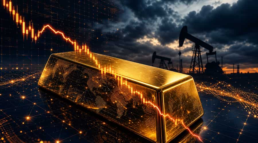Why $100 oil is dragging gold down instead of pushing it higher