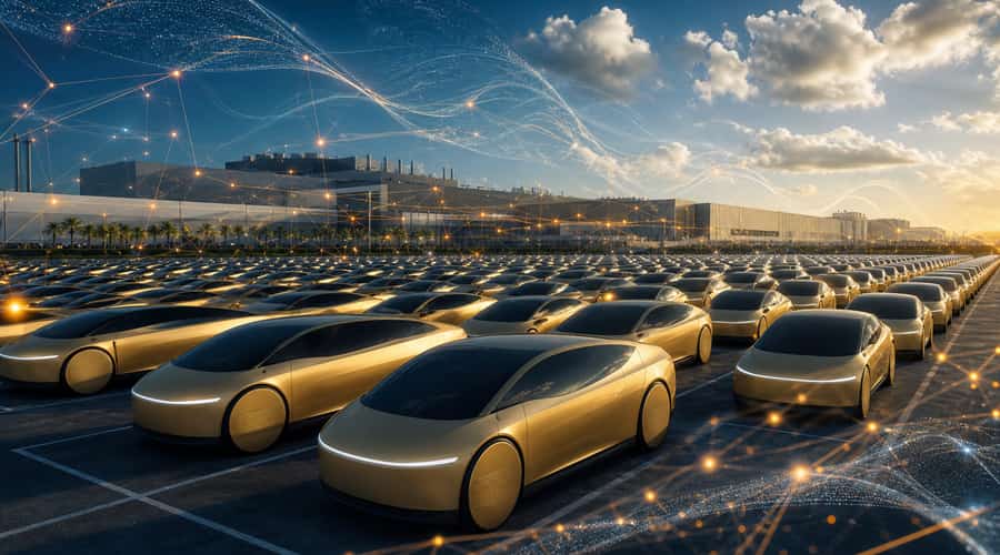 Tesla's Cybercab is no longer a pilot and the numbers are starting to show it