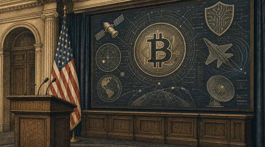 Washington puts Bitcoin in the same program as Palantir and Anduril, treating it as geopolitical infrastructure