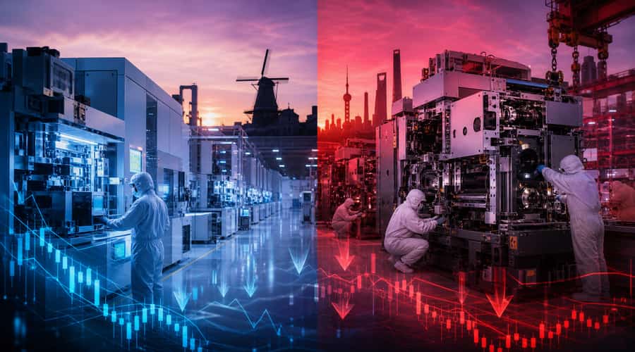 China starts mass-producing its own DUV chip tools and ASML loses 6% in a single day